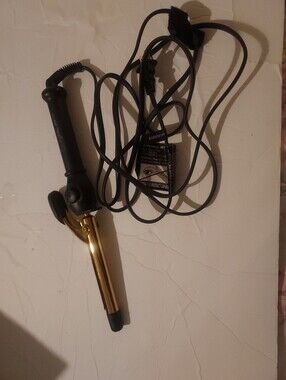 Paul Mitchell Express Gold Curling Iron with Black Handle - Hair Styling Tool
